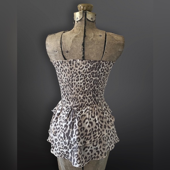 ⚡️CHASER⚡️ Leopard Print Cropped Tube Top - Picture 5 of 6